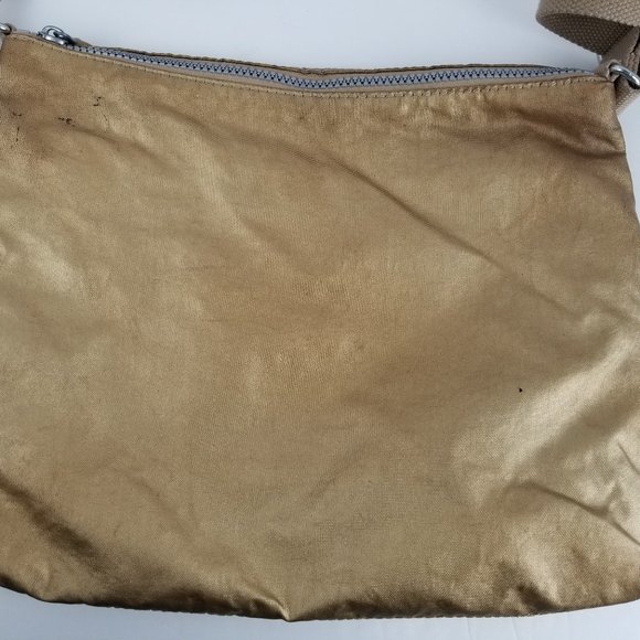 Kipling Alvar Cross Body Bag Gold Strap Purse - Picture 7 of 14